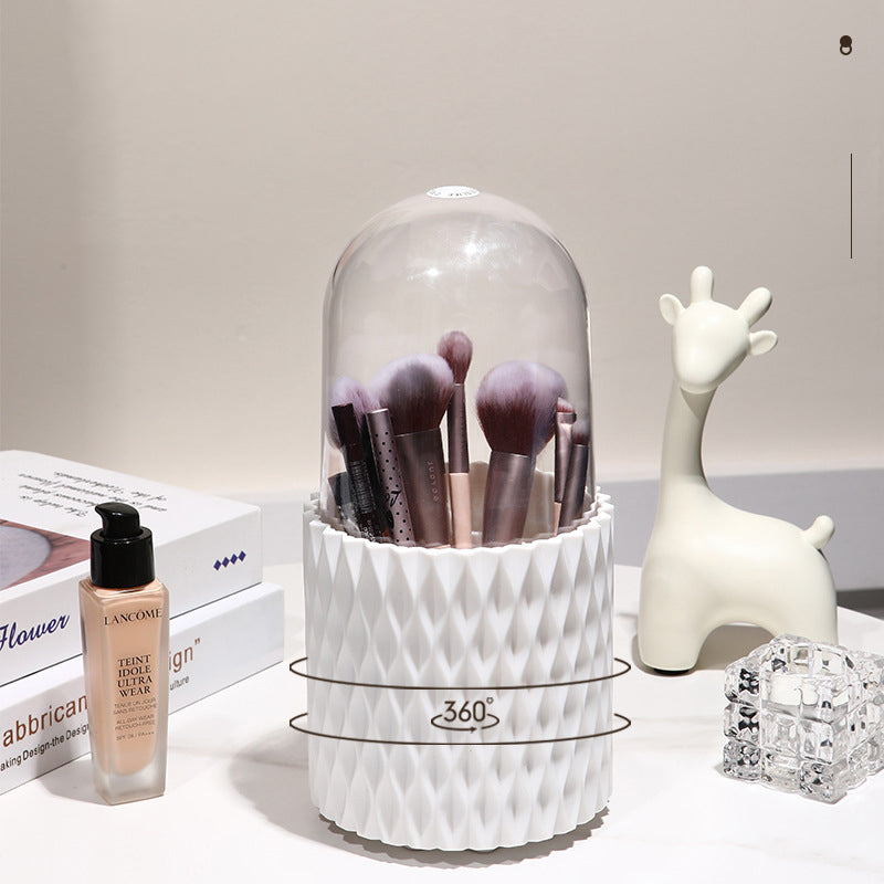 Lisslune | GlamSpin - Rotating Makeup Brush and Cosmetic Organizer