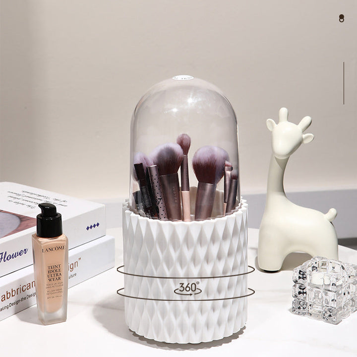 Lisslune | GlamSpin - Rotating Makeup Brush and Cosmetic Organizer
