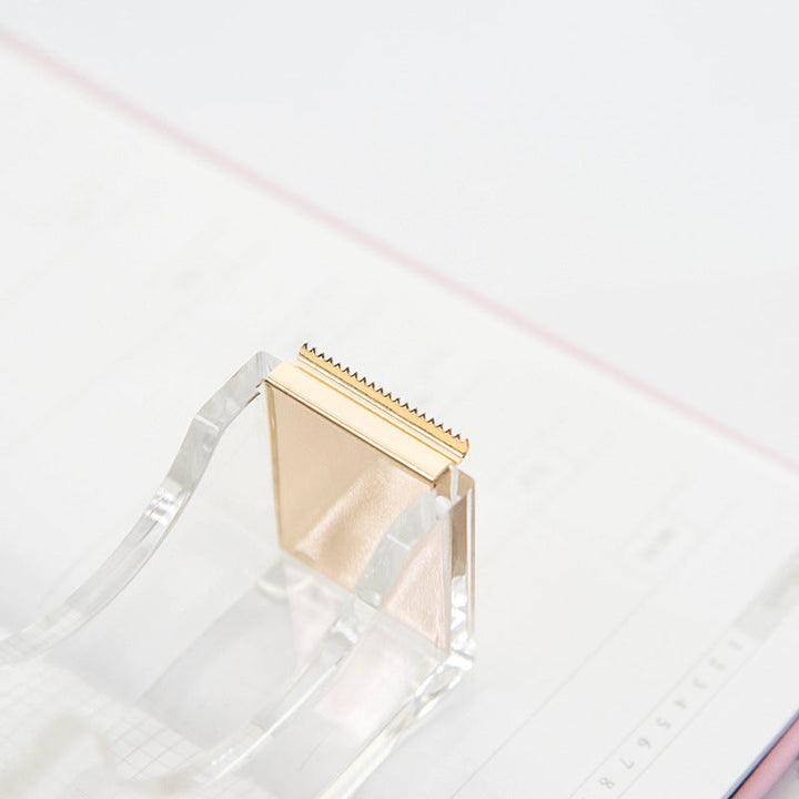 Rynx Aesthetic Acrylic Transparent Tape Dispenser