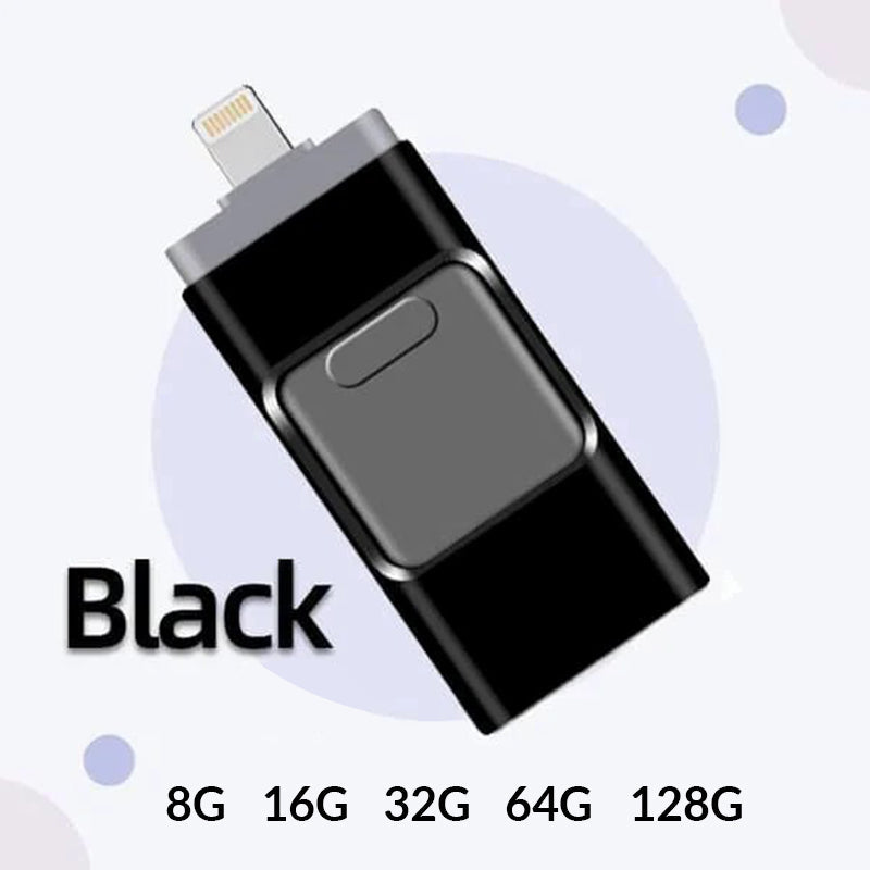 Lisslune | 4 In 1 High-Speed USB Flash Drive for Multiple Devices