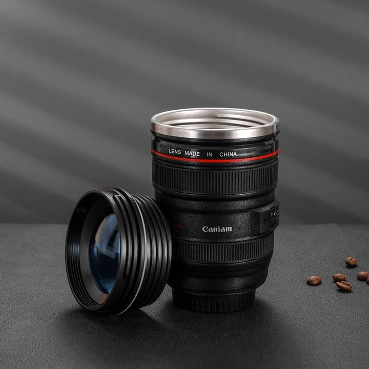Lisslune | Camera Lens Inspired Insulated Cup Coffee Mug