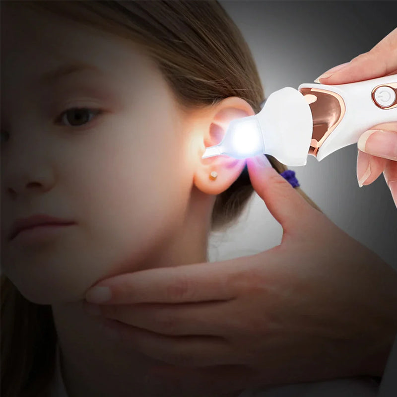 Lisslune | EarSoft | Electric Ear Cleaner with Soft Silicone Tips