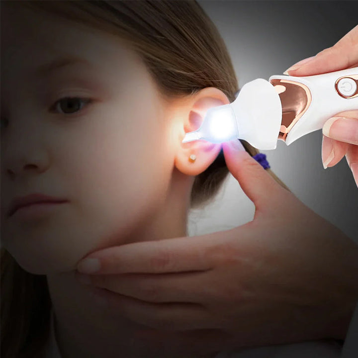 Lisslune | EarSoft | Electric Ear Cleaner with Soft Silicone Tips
