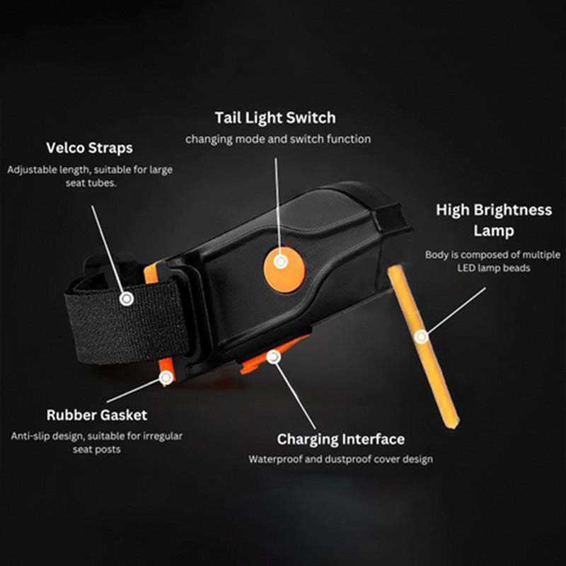 Lisslune | LED Bicycle Rear Light