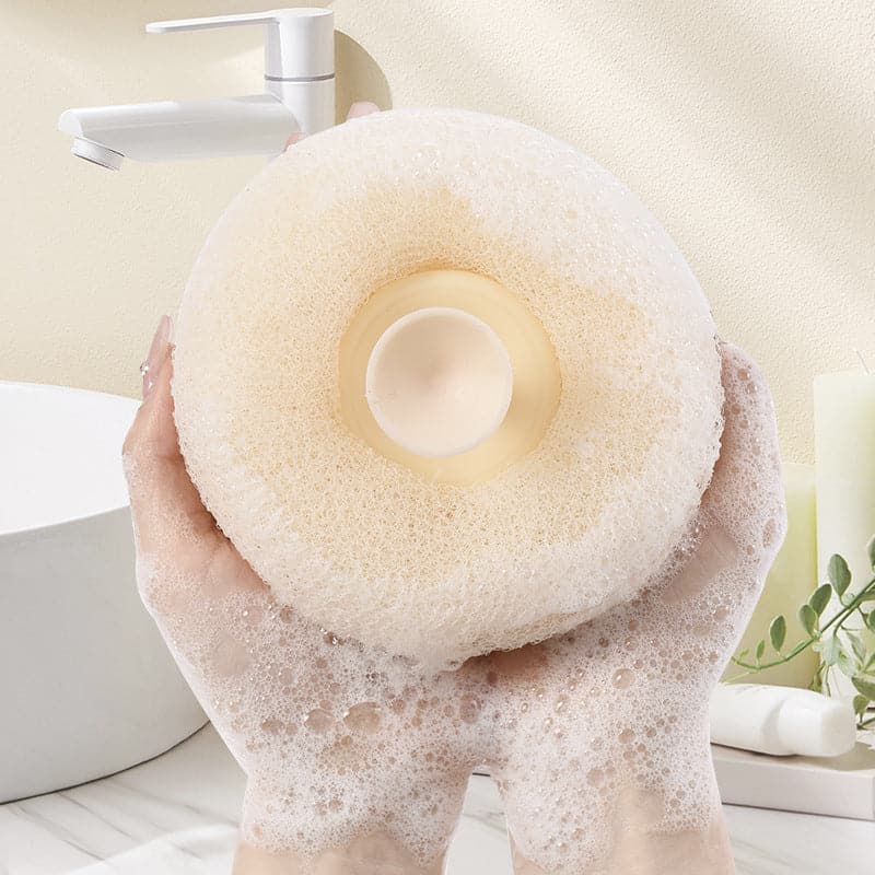 Lisslune | FloraGlow Flower-Shaped Bath Sponge – Exfoliating & Revitalizing Skincare