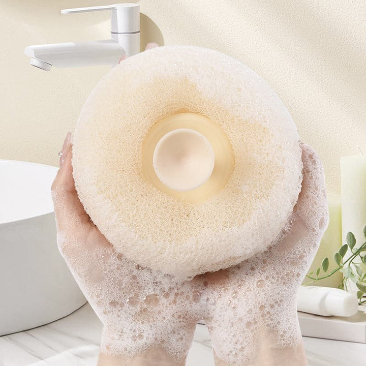 Lisslune | FloraGlow Flower-Shaped Bath Sponge – Exfoliating & Revitalizing Skincare