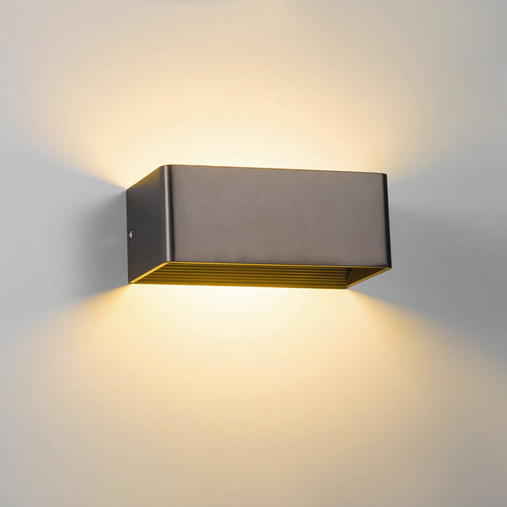Lisslune | Laurion – Modern Cube Wall Lamp | LED Ambient Lighting for Living Room & Bedroom