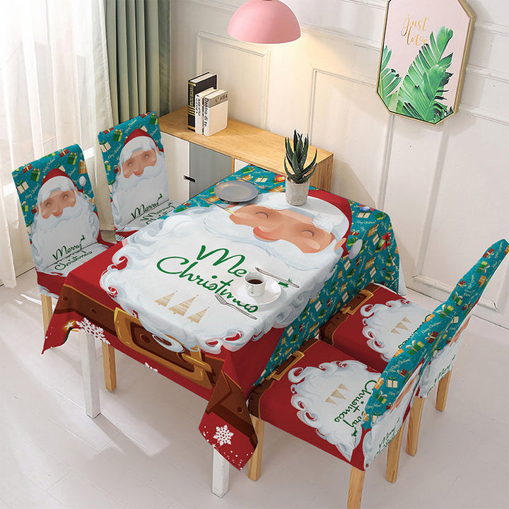 Lisslune | JoyTable Christmas Tablecloth – Festive Tablecloth made of Sustainable Fabric for the Holidays