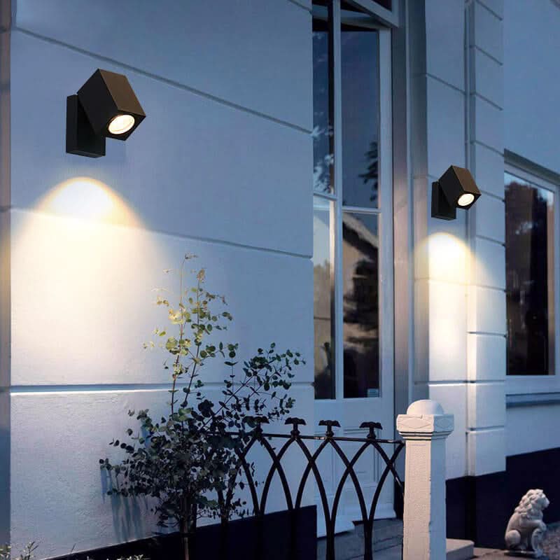 Lisslune | Outdoor LED Wall Light with Adjustable Angle