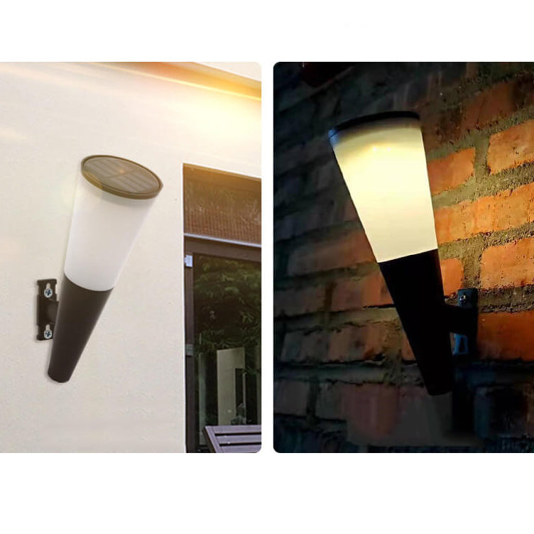 Lisslune | Truro Solar Wall Light Anthracite - Energy-Efficient Solar Outdoor Wall Illumination