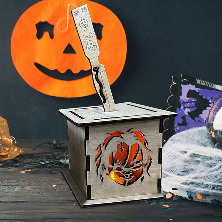 Lisslune | Horror figure Jack Lantern wood decoration