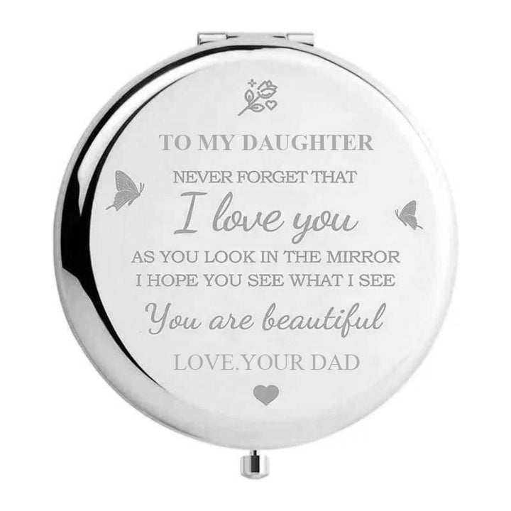 Lisslune | I love you compact mirror