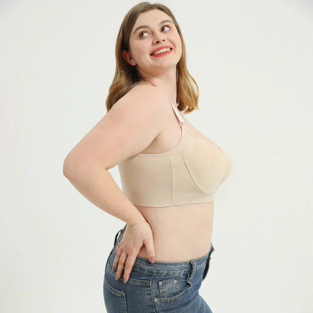 Lisslune | Bra shapewear with deep cups – supportive and flattering design – all-day comfort – wall clock