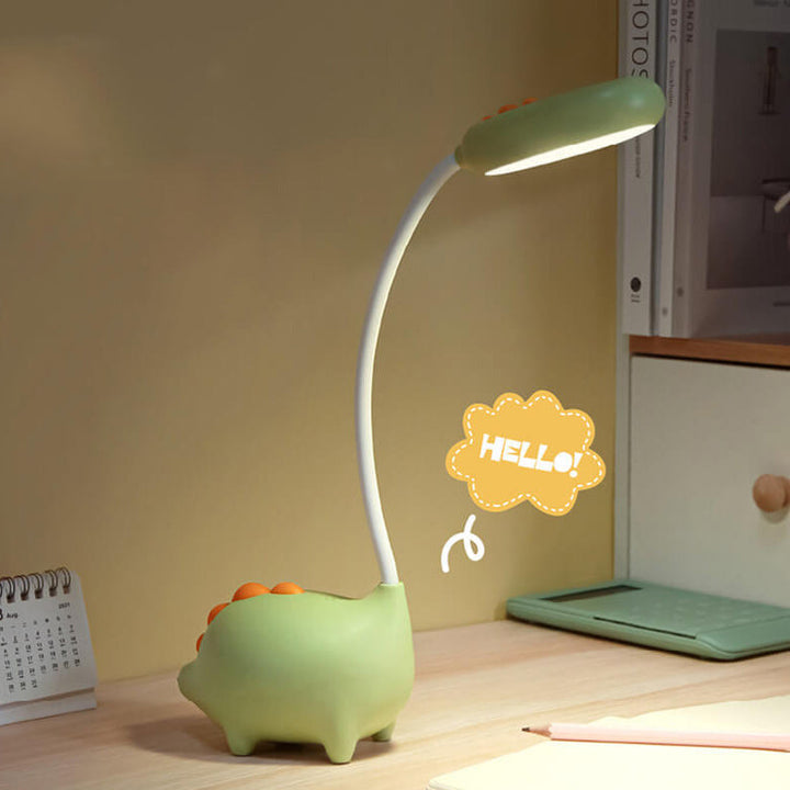 Lisslune | Rechargeable LED Desk Lamp with Cartoon Dinosaur Eye Care