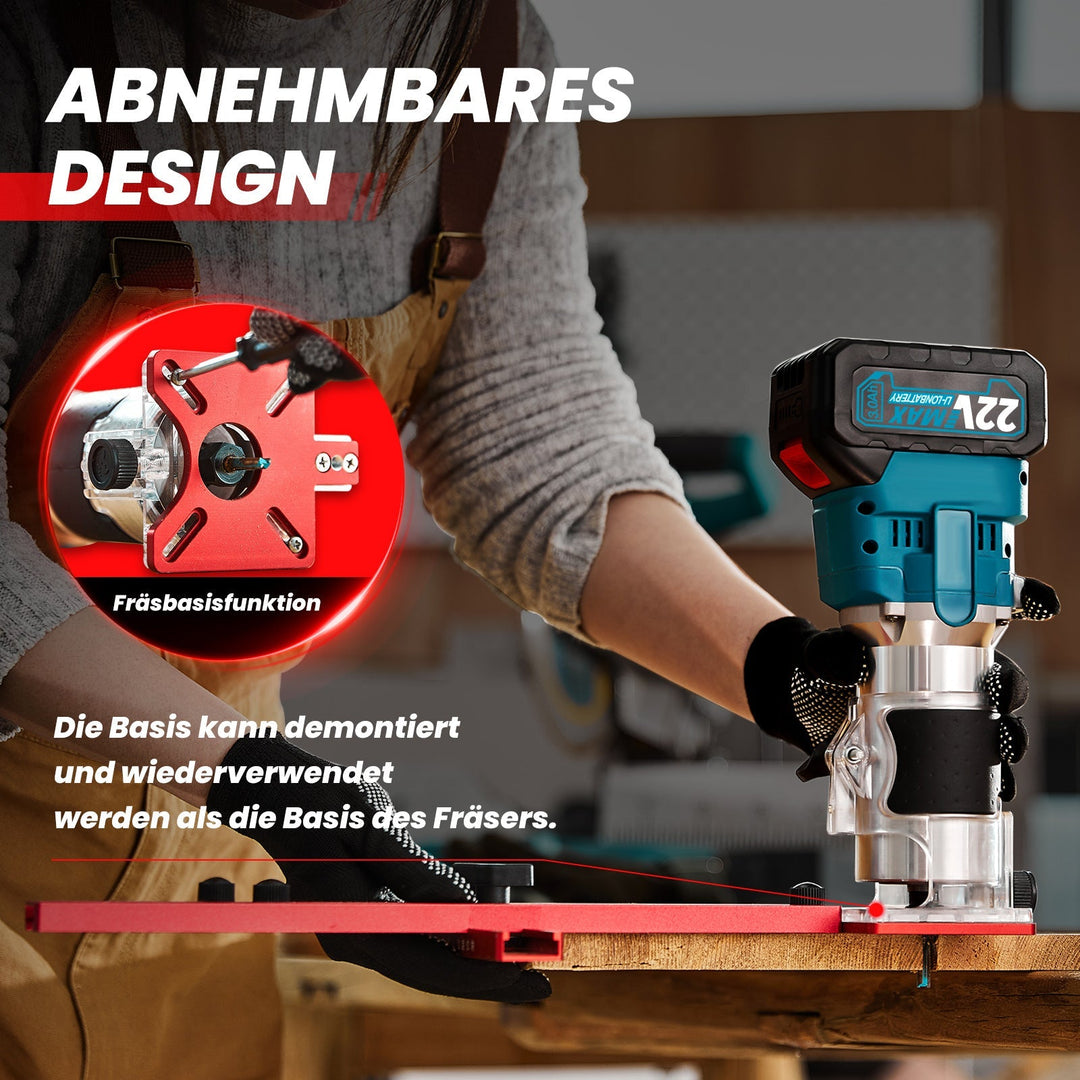 Lisslune | 4 in 1 Router Routing Groove Holder