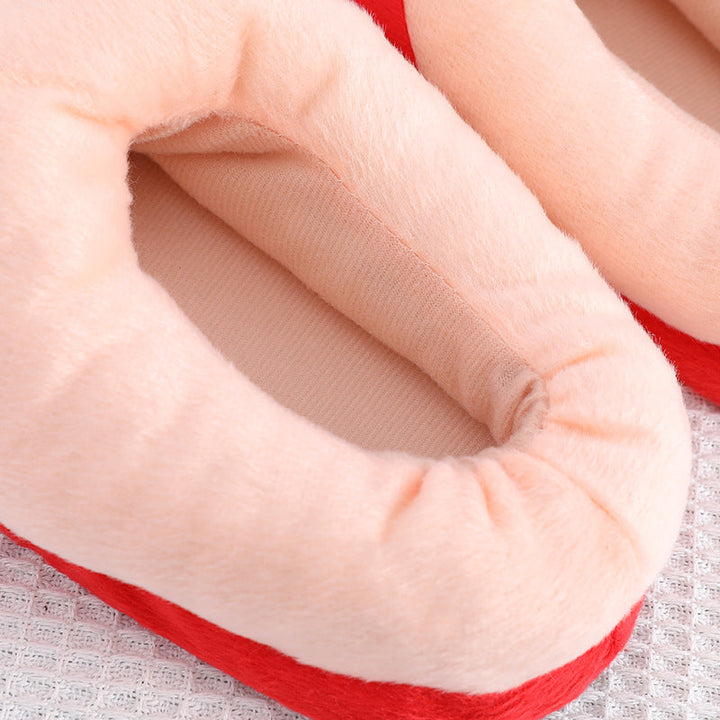 Lisslune | Funny Foot Plush Novelty Slippers