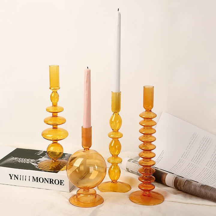 Rynx Danish Pastel Colored Layer Candle Holder
