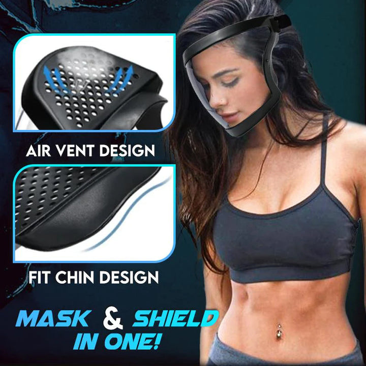 Lisslune | Full face protection industrial mask for pesticide spray