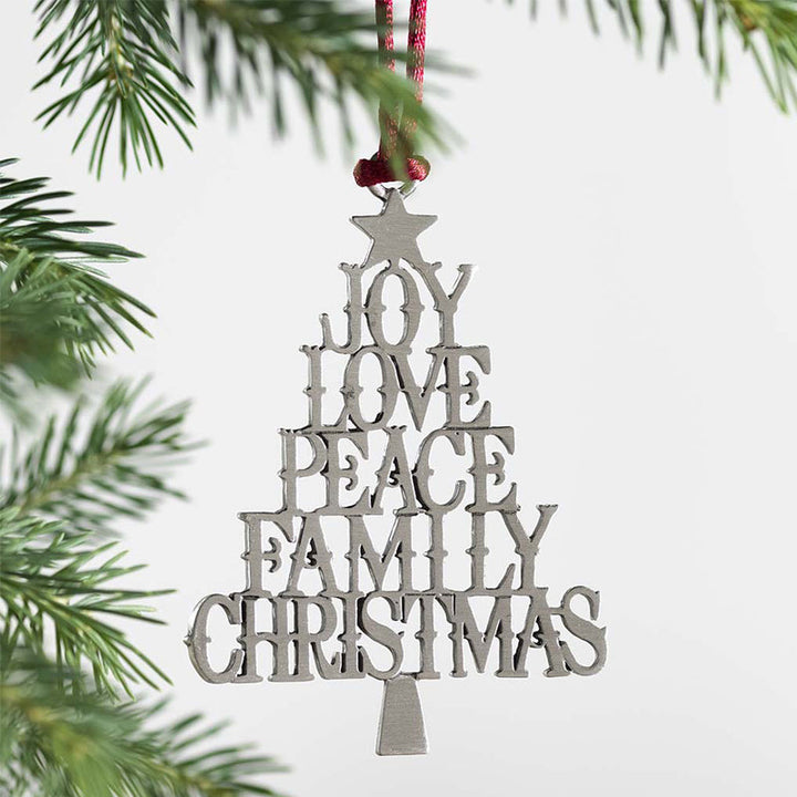 Lisslune | Solid Tin Christmas Decoration