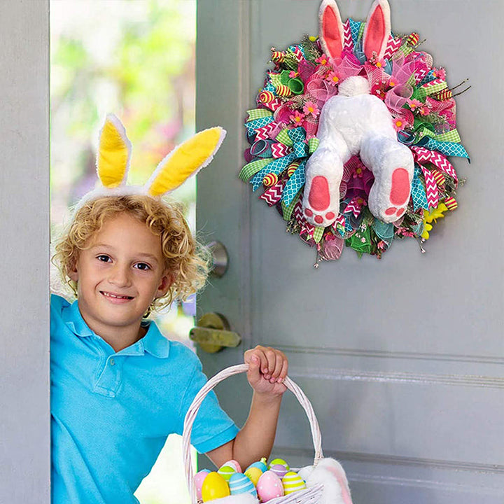 Lisslune | Easter Bunny Wreath Sticker