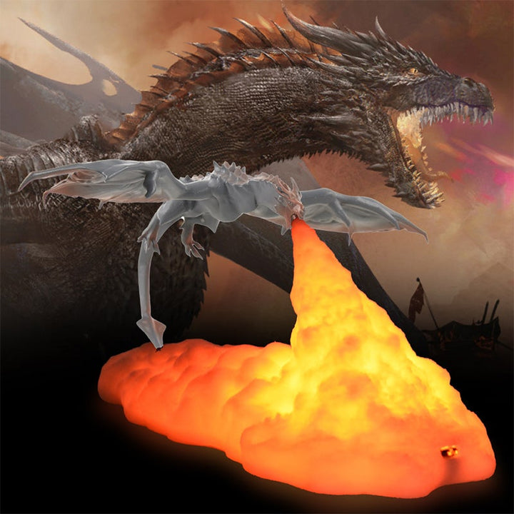 Lisslune | 3D LED Realistic Dragon Night Light