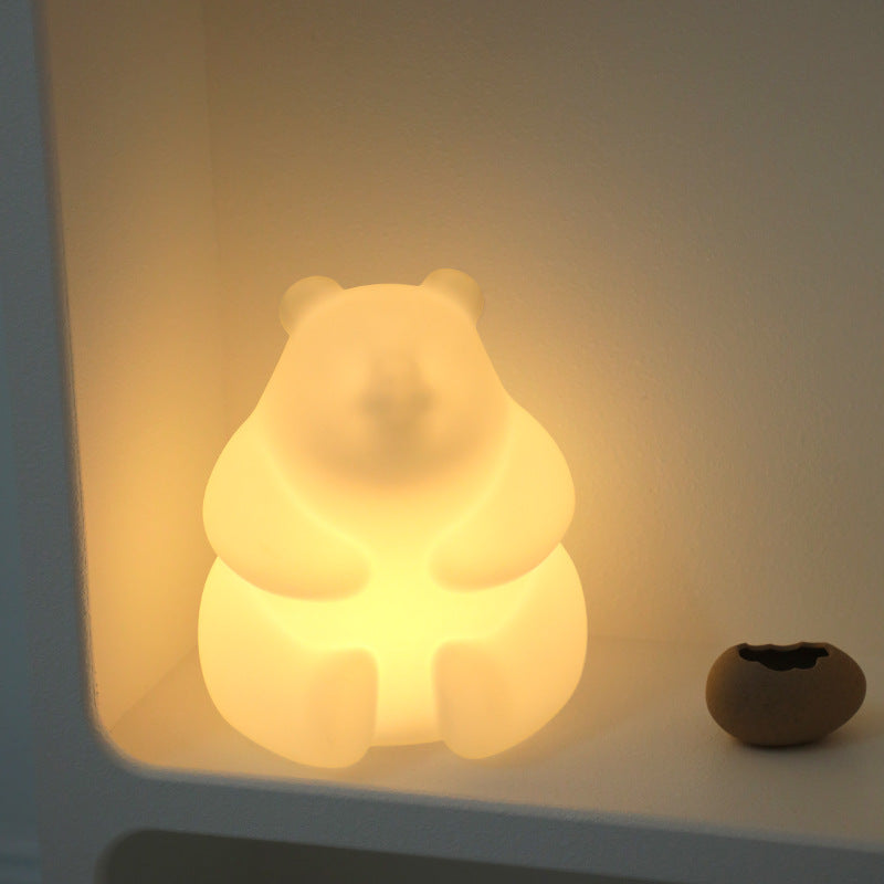 Lisslune | Contemporary Creative Bear PE LED Table Lamp for the Living Room
