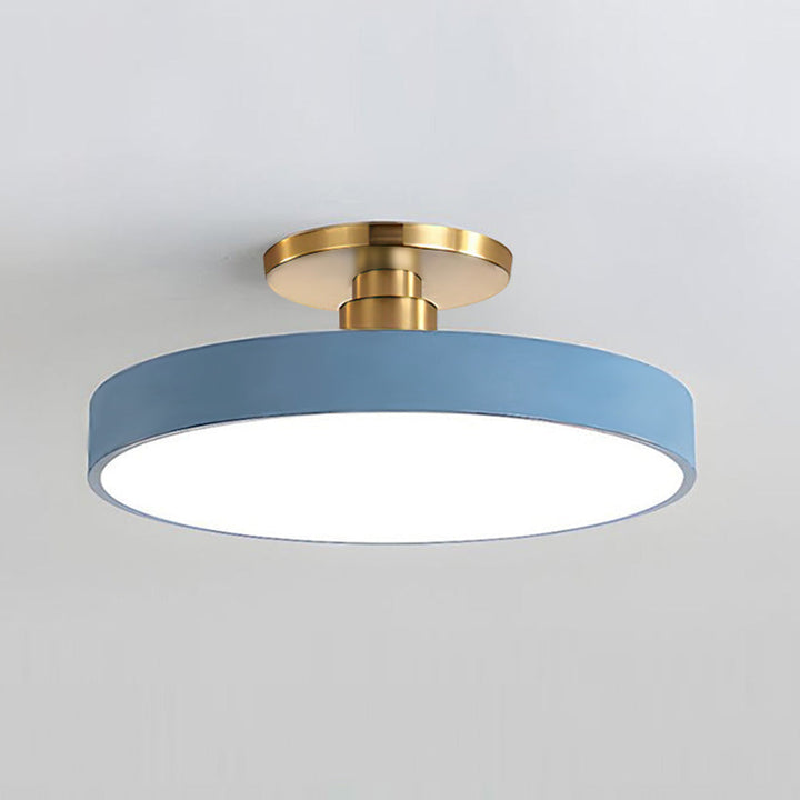 Lisslune | Modern LED Semi Flush Mount Ceiling Light | Energy-Saving. Durable Design for Hallway. Dining Room & Living Room