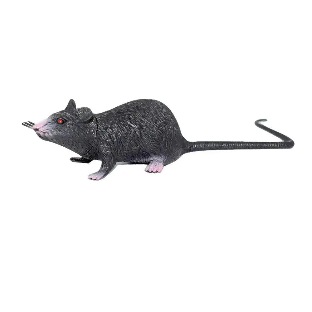 Lisslune | Realistic small rat prank toy for Halloween jokes