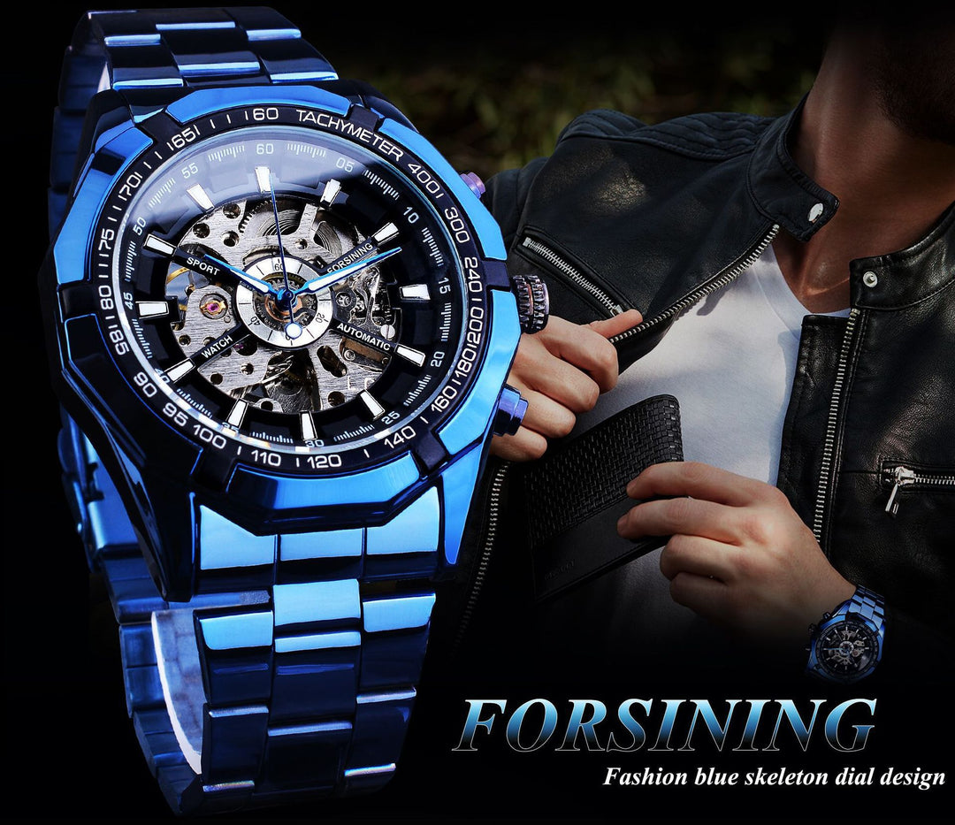 Lisslune | Men's Skeleton Watch
