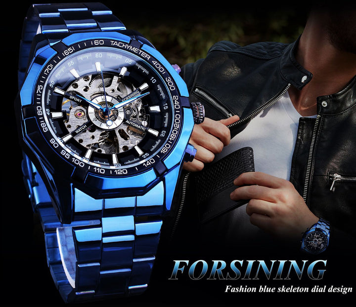 Lisslune | Men's Skeleton Watch