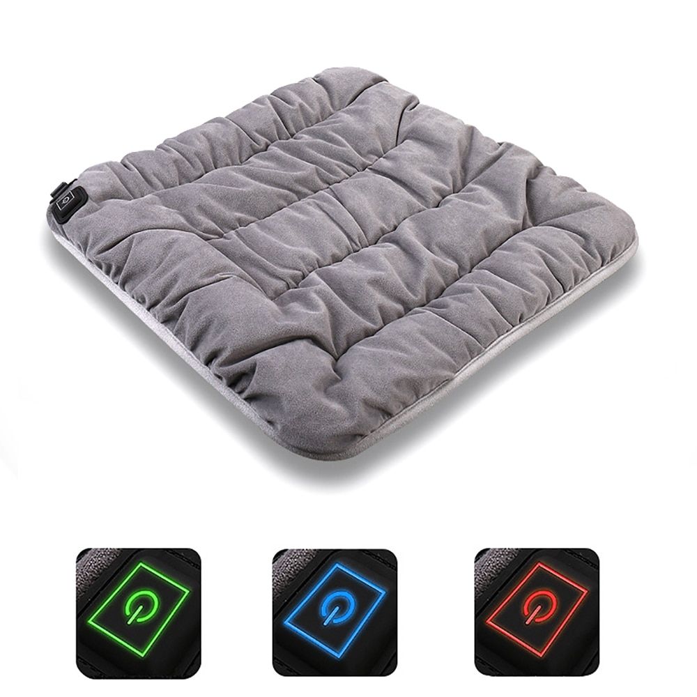 Lisslune | 3-level Adjustable Electric Heating Pad - Comfortable Body Warmer for the Chair and the Car