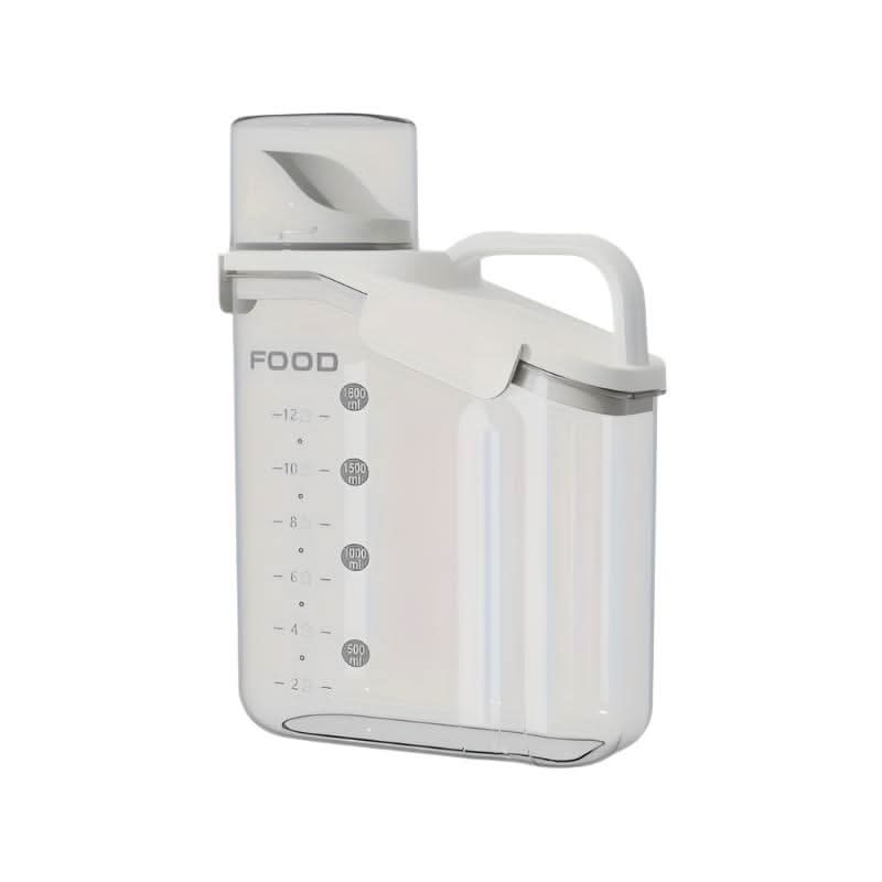Lisslune | FRESH FOOD CONTAINER – Airtight food container with measuring cup for fresh dry food
