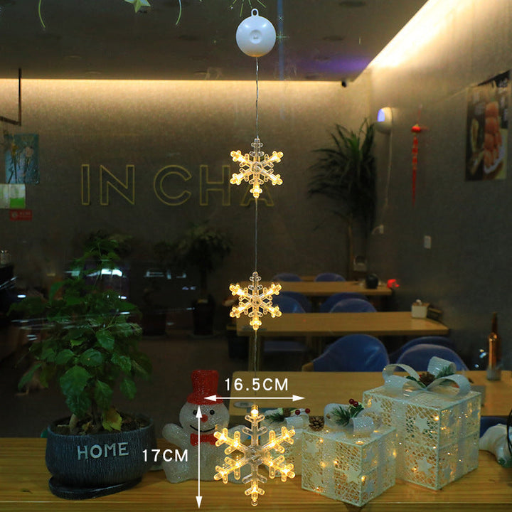 Lisslune | Christmas Window Lighting with Suction Cup