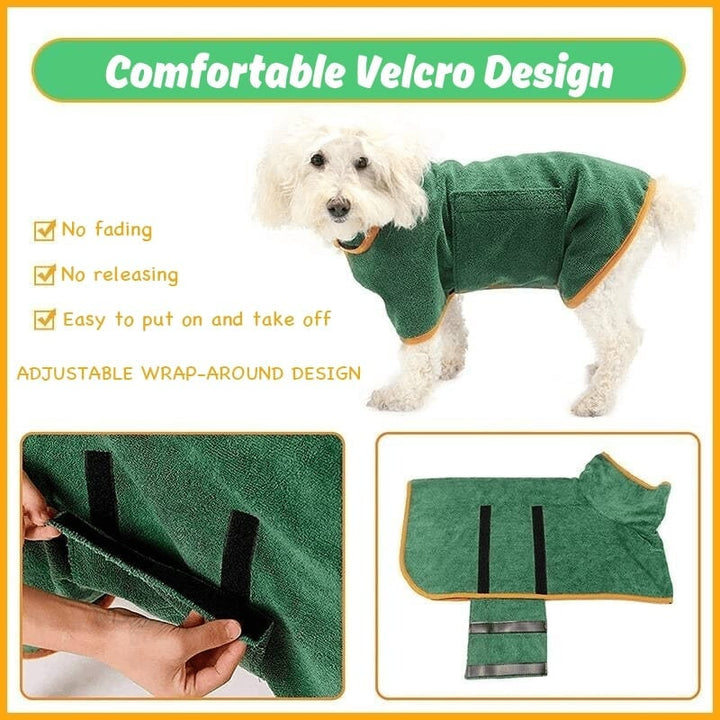 Lisslune | mamymarket™ - Super absorbent pet bathrobe