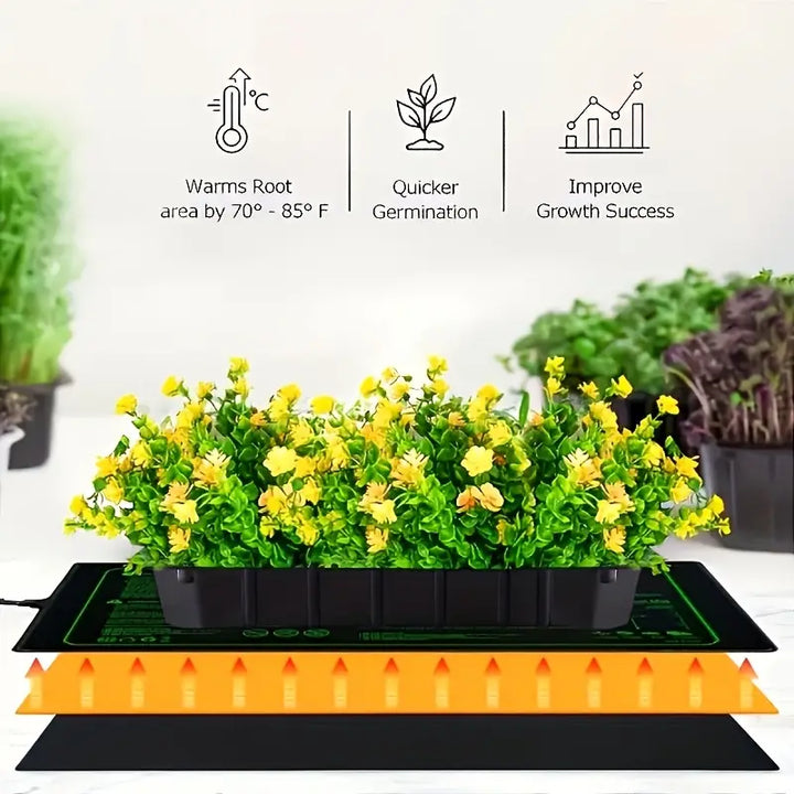 Lisslune | Heating mat for seedlings – Temperature control for faster germination and growth