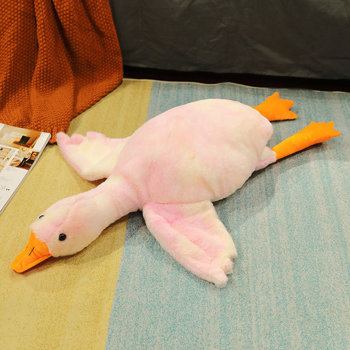 Lisslune | Large White Goose Puppet Pillow Sleeping Plush Toy