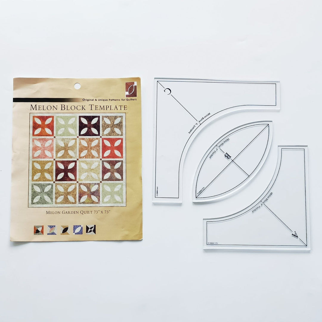Lisslune | Quick Curve Quilt Template Set