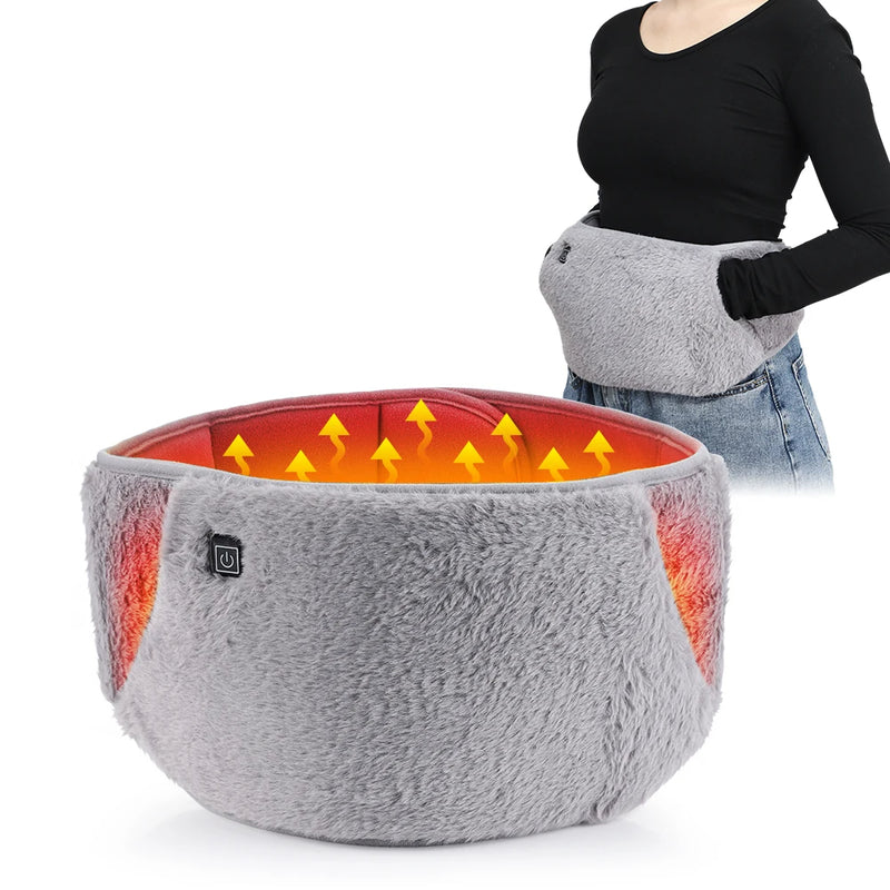 Lisslune | Electric Heating Belt USB Hand Warmer Winter Heating Waist Warmer Hot Compress Therapy Abdomen Lumbar Uterus Heating Pad