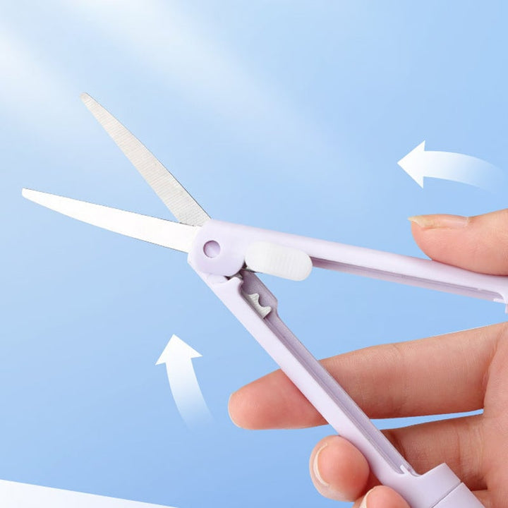 Lisslune | Mini Folding Pen Scissors Graving Knife for Kids