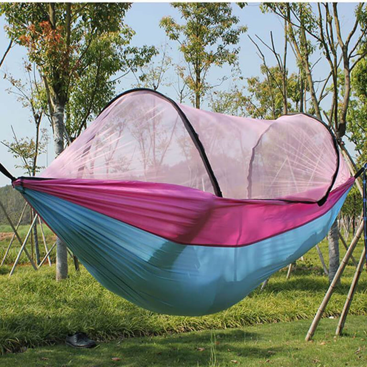 Lisslune | Fully automatic quick-opening hammock with net