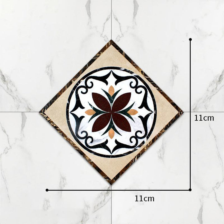 Lisslune | Chic Diagonal Design PVC Tile Decal Collection - Elevate Your Home Decor!