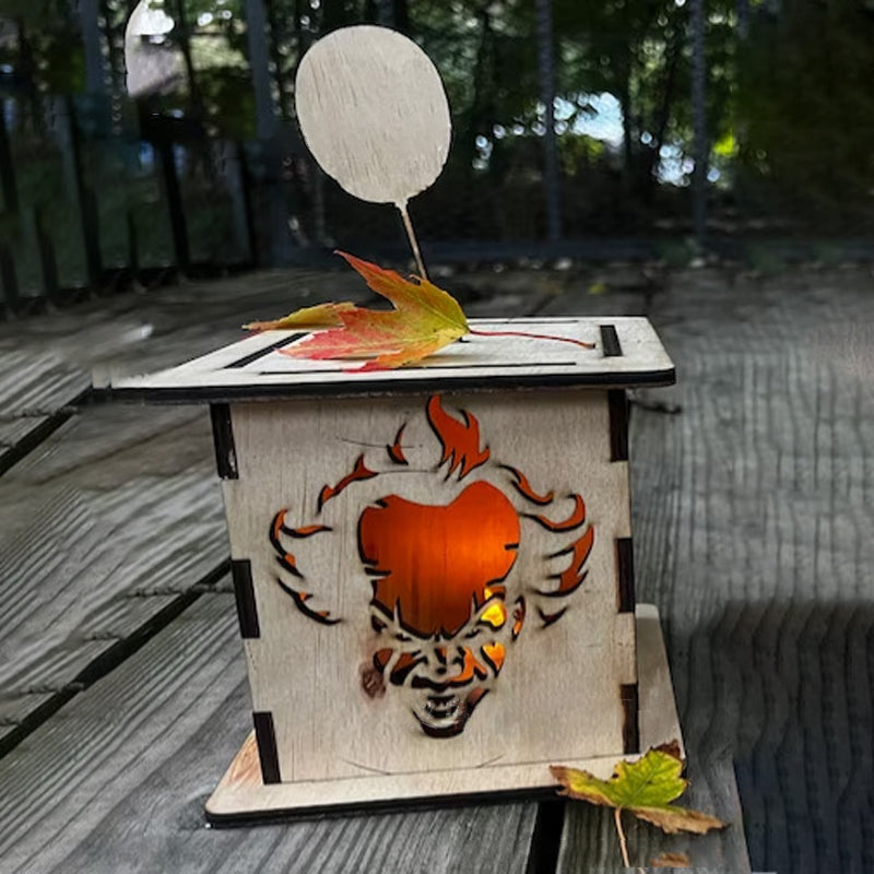 Lisslune | Horror figure Jack Lantern wood decoration