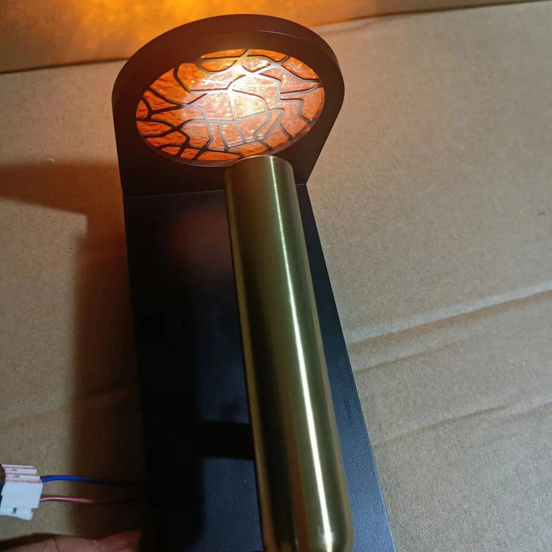 Lisslune | NordiFlame – Adjustable Nordic LED wall light with flame effect