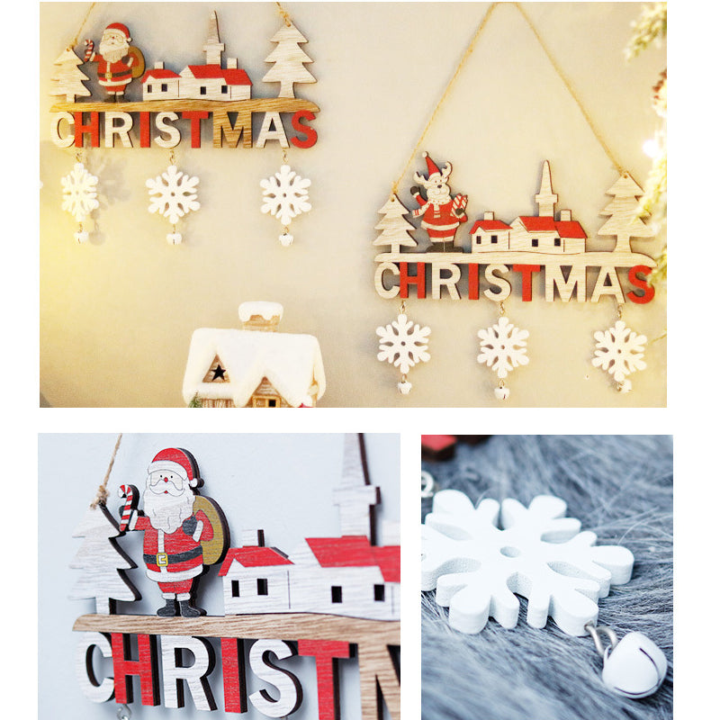 Lisslune | Creative Christmas wall decoration made of wood