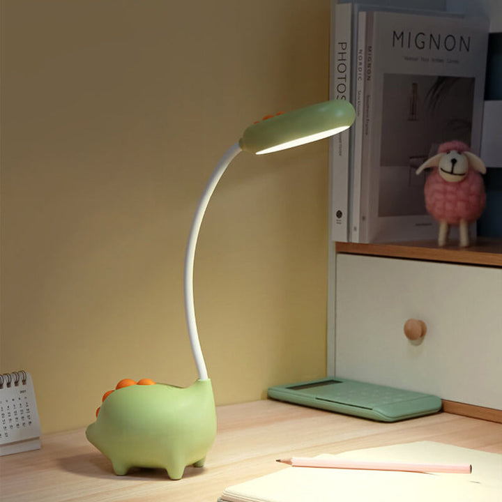 Lisslune | Rechargeable LED Desk Lamp with Cartoon Dinosaur Eye Care