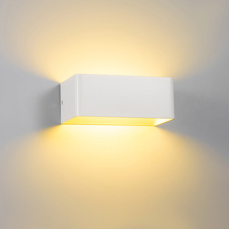 Lisslune | Laurion – Modern Cube Wall Lamp | LED Ambient Lighting for Living Room & Bedroom