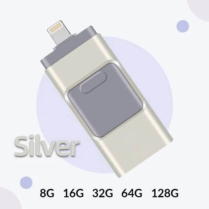Lisslune | 4 In 1 High-Speed USB Flash Drive for Multiple Devices