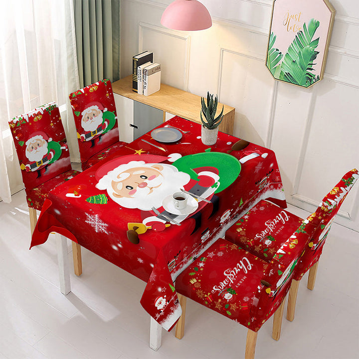 Lisslune | JoyTable Christmas Tablecloth – Festive Tablecloth made of Sustainable Fabric for the Holidays