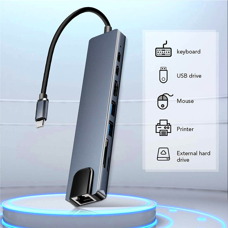 Lisslune | 8 In 1 Universal Docking Station