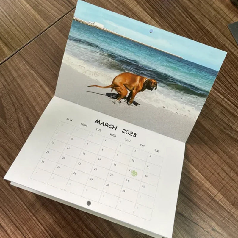 Lisslune | Pooping Pooches Dog Calendar